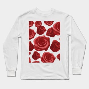 Red Roses Long Sleeve T-Shirt